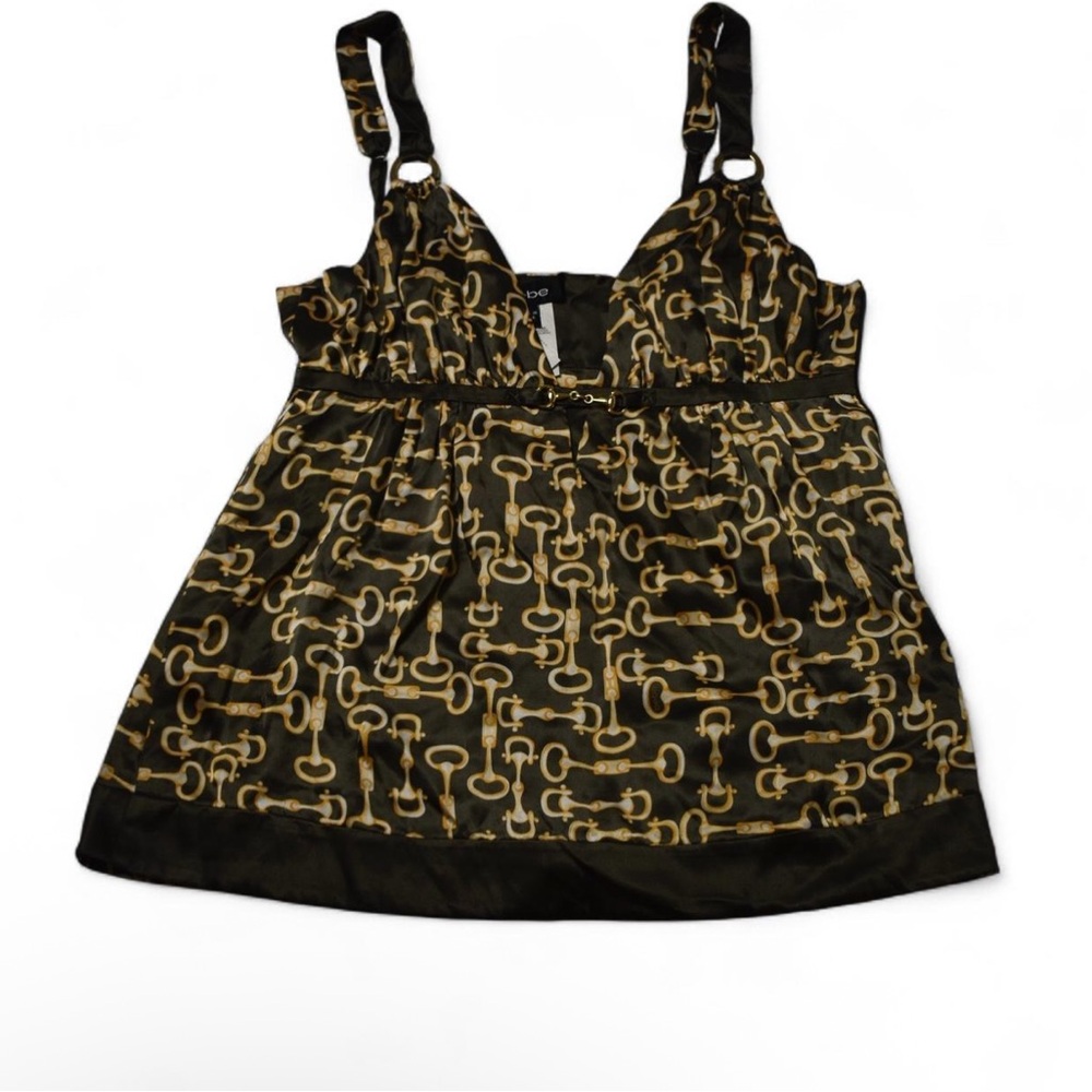 Vintage Bebe horsebit top